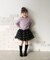 【当該商品送料無料】女の子 キッズ 長袖 Tシャツ 通販 ロンT 73022402 長袖Tシャツ カットソー リボン ボートネック おしゃれ