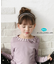 【当該商品送料無料】女の子 キッズ 長袖 Tシャツ 通販 ロンT 73022402 長袖Tシャツ カットソー リボン ボートネック おしゃれ