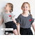 【当該商品送料無料】キッズ Tシャツ 半袖 女の子 通販 カットソー 73022401 半袖Tシャツ 夏服 フリル ボーダー ハート ワンポイント