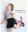 【当該商品送料無料】キッズ Tシャツ 半袖 女の子 通販 カットソー 73022401 半袖Tシャツ 夏服 フリル ボーダー ハート ワンポイント