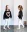 【当該商品送料無料】女の子 キッズ 長袖 Tシャツ 通販 ロンT 63012302 長袖Tシャツ カットソー チュール ハート スウェット おしゃれ