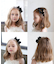 【当該商品送料無料】ヘアクリップ リボン 小さめ 2個セット 通販 ヘア クリップ ヘアピン 髪飾り 髪留め キッズ 女の子 子供 子ども こども