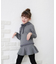 【当該商品送料無料】キッズ 女の子 おしゃれ 服 セットアップ 通販 上下セット 秋冬 72012402 長袖 パーカー スカッツ スカートパンツ