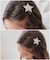 【当該商品送料無料】ヘアクリップ キッズ 通販 ヘア クリップ 48472102 プラハジルコニアスターヘアクリップ 星 キラキラ 子供 女の子