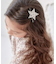 【当該商品送料無料】ヘアクリップ キッズ 通販 ヘア クリップ 48472102 プラハジルコニアスターヘアクリップ 星 キラキラ 子供 女の子