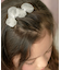 【当該商品送料無料】ヘアクリップ リボン 小さめ 2個セット 通販 ヘア クリップ ヘアピン 髪飾り 髪留め キッズ 女の子 子供 子ども こども