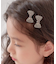 【当該商品送料無料】ヘアクリップ リボン 小さめ 通販 ヘア クリップ ヘアピン 髪飾り 髪留め キッズ 女の子 子供 子ども こども おしゃれ