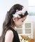 【当商品送料無料】Rora カチューシャ キッズ 通販 ウェディング ヘッドドレス 髪飾り ヘアバンド 花 フラワー 細め 細い フォーマル 女の子