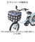 【当商品送料無料】Keia＋(ケイアプラス) 通販 前かごカバー 前カゴカバー 2段式 猫 自転車 かご カバー かごカバー 自転車カゴカバー