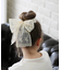 【当商品送料無料】Rora シュシュ キッズ 通販 ミルククリーム 髪飾り お団子 ヘアゴム ポニーテール リボン 大きめ レース 女の子 子供