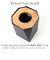 【当商品送料無料】posh made ポッシュメイド ダストボックス S 41321 通販 ゴミ箱 ごみ箱 Sサイズ アンティーク スリム 角型