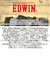 【当商品送料無料】EDWIN スニーカー EDW7763 通販 エドウィン 靴 メンズ ローカットスニーカー 軽量スニーカー 幅広スニーカー