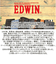 【当商品送料無料】EDWIN スニーカー EDW7763 通販 エドウィン 靴 メンズ ローカットスニーカー 軽量スニーカー 幅広スニーカー