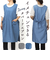 【当商品送料無料】エプロン おしゃれ 通販 前掛け ワークエプロン カフェエプロン 作業エプロン レディース 女性 大人 ポリエステル 油跳ね防止