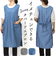 【当商品送料無料】エプロン おしゃれ 通販 前掛け ワークエプロン カフェエプロン 作業エプロン レディース 女性 大人 ポリエステル 油跳ね防止