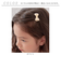 【当商品送料無料】Rora ヘアクリップ キッズ 通販 サラン リボンヘアクリップ ヘアピン 髪飾り 髪留め パール リボン ゴールド 女の子 子供
