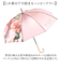 【当商品送料無料】because 傘 ビコーズ B-548336 通販 雨傘 撥水 長傘 ビニール傘 カサ かさ クリアアンブレラ レディース 雨具