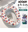 【当商品送料無料】ムーミン トイレ グッズ 通販 便座シート 便座クッション 便座カバー 吸着シート 便座 カバー 貼るタイプ 貼る ふわふわ