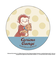 【当商品送料無料】おさるのジョージ グッズ 通販 Curious George 缶バッジ まじかる百貨店缶バッジ 4947864052836