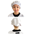 【当商品送料無料】オグランジャパン 給食帽子 キッズ 子供用 通販 給食帽 白衣 給食着 給食服 給食衣 ホワイト 学校給食 給食 綿