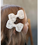【当商品送料無料】Rora ヘアクリップ キッズ 2個セット 通販 ライリー 髪飾り 髪留め リボン 大きめ レース ホワイト 女の子 子供 子ども