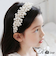 【当商品送料無料】Rora カチューシャ キッズ 通販 エルシエ ヘッドドレス 髪飾り ヘアバンド パール 大きい 細め 細い フォーマル 女の子