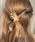 【当商品送料無料】Rora ヘアクリップ キッズ 3個セット 通販 ローレン 花冠 髪飾り 髪留め 花 フラワー ゴールド 女の子 子供 子ども