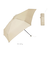 【当商品送料無料】because 傘 ビコーズ B-014965 通販 晴雨兼用傘 折りたたみ傘 カサ かさ レディース 晴雨兼用 雨傘 撥水 雨具