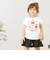 【当商品送料無料】Rora Tシャツ 通販 ローラ チェリーポップ 半袖 カットソー 半袖Tシャツ プリントTシャツ キッズ 子供 女の子 女子