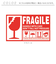 【当商品送料無料】割れ物注意 シール 通販 ステッカー ワレモノシール われもの注意 creve FRAGILE フラジール こわれもの 取扱注意