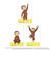 【当商品送料無料】おさるのジョージ グッズ 通販 Curious George クリアカード まじかる百貨店クリアカード 4947864052904