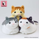 【当商品送料無料】NEKONOBA グッズ 通販 ネコノバ ぬいぐるみ 猫 ねこ ネコ 猫グッズ もちもち もっちりぬいぐるみ 癒し キャラクター