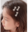 【当商品送料無料】Rora ヘアクリップ キッズ 通販 ローラ テラン ヘアピン 髪飾り 髪留め リボン キラキラ ピアノ発表会 結婚式 卒園式