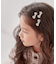 【当商品送料無料】Rora ヘアクリップ キッズ 通販 ローラ テラン ヘアピン 髪飾り 髪留め リボン キラキラ ピアノ発表会 結婚式 卒園式