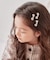 【当商品送料無料】Rora ヘアクリップ キッズ 通販 ローラ テラン ヘアピン 髪飾り 髪留め リボン キラキラ ピアノ発表会 結婚式 卒園式