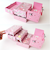 【当商品送料無料】レイス メイクボックス キッズコスメ 通販 バニティ コスメボックス メイクケース 化粧ボックス 収納ボックス コスメ 収納