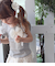 【当商品送料無料】Rora Tシャツ 半袖 キッズ 通販 ローラ カットソー プリン肩フリルT ボーダー リボン カジュアル 夏服 春 秋 トップス
