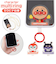 【当商品送料無料】スマホ ストラップホルダー キャラクター 通販 グルマンディーズ マルチリング スマホリング スマートフォン リング