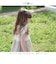 【当商品送料無料】Rora ワンピース キッズ 通販 ローラ リネンワンピース ノエル 半袖 フリル レース 無地 コットンリネン 綿麻 夏服 夏