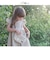 【当商品送料無料】Rora ワンピース キッズ 通販 ローラ リネンワンピース ノエル 半袖 フリル レース 無地 コットンリネン 綿麻 夏服 夏
