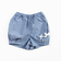 【当商品送料無料】ショートパンツ キッズ 女の子 通販 ハーフパンツ 短パン バルーンパンツ リボン レース りぼん 後ろポケット ダンガリー