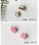 【当商品送料無料】Rora ヘアクリップ キッズ 2個セット 通販 ローズメル お花 フラワー ラインストーン ヘアークリップ 髪どめ 髪留め