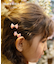 【当商品送料無料】Rora ヘアクリップ キッズ 2個セット 通販 メロディア ミニ ラインストーン ヘアークリップ 髪どめ 髪留め