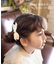 【当商品送料無料】Rora ヘアクリップ キッズ 2個セット 通販 マロン リボン ミニ パール ベロア ヘアークリップ 髪どめ 髪留め
