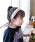 【当商品送料無料】Rora カチューシャ キッズ 通販 モア ツイード 髪飾り 髪留め 髪どめ ヘアアクセサリー ヘアバンド ヘッドドレス 子供