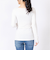 【当商品送料無料】長袖 tシャツ レディース 通販 PAGE ONE GTS0844 無地 Uネック ロンt インナー 長袖Tシャツ カットソー