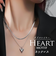 【当商品送料無料】ネックレス レディース シルバー 通販 ペンダント 首飾り アクセサリー ジュエリー ハート シンプル 大人 かわいい おしゃれ