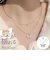 【当商品送料無料】ネックレス レディース シンプル 通販 ペンダント 首飾り ジュエリー アクセサリー 二重 ダブル 蝶々 蝶 大人 かわいい