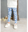 【当商品送料無料】Rora 子供服 レギンス 通販 デイジー スパッツ パンツ ズボン 花柄 女の子 女子 子供 こども 子ども 10分丈 十分丈