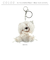 【当商品送料無料】チャーム クマ 目隠し 通販 キーホルダー ぬいキーホルダー ぬいぐるみチャーム バッグチャーム クマチャーム キーリング 動物